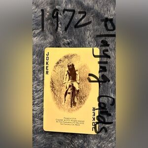 1972 gay adult male playing cards. Deck missing one 8 card   Deck in great condi